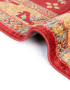 Persian Elegance Collection Area Rug - Isfahan Rectangle Red  lifestyle 12