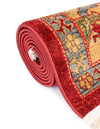 Persian Elegance Collection Area Rug - Isfahan Rectangle Red  lifestyle 14