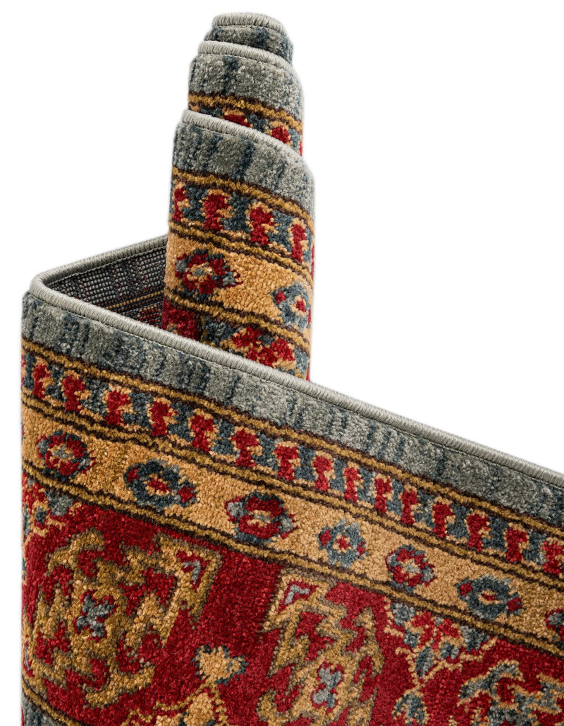 Persian Elegance Collection Area Rug -  Nain Rectangular Light Blue  lifestyle 55