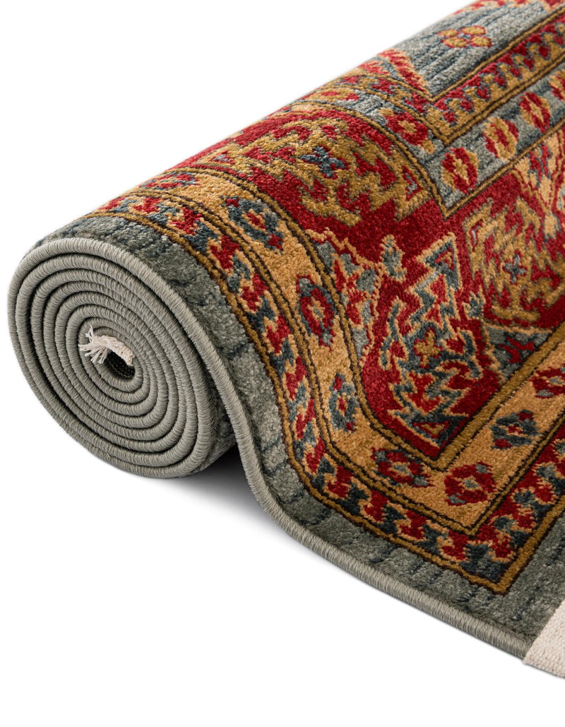 Persian Elegance Collection Area Rug -  Nain Rectangular Light Blue  lifestyle 58