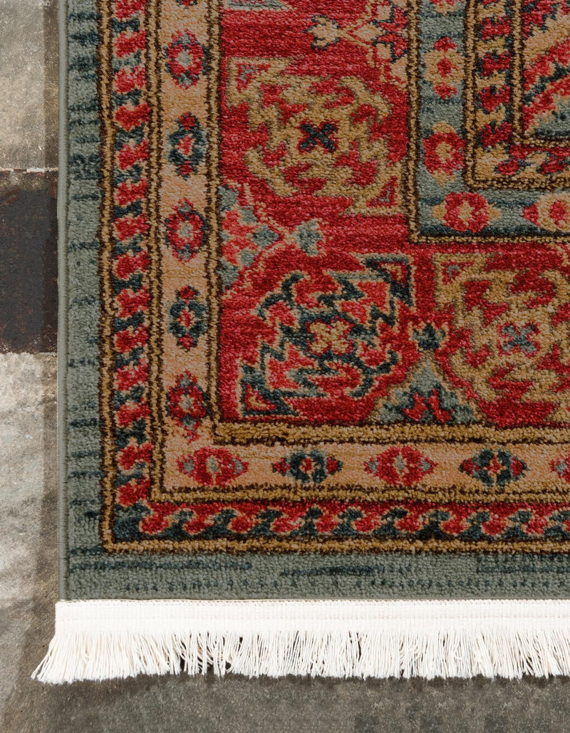 Persian Elegance Collection Area Rug -  Nain Rectangle Light Blue  lifestyle 9