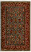 Persian Elegance Collection Area Rug -  Nain Rectangle Light Blue Main