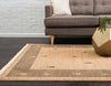 Zagros Oasis Collection Area Rug -  Tuyserkan Rectangle Tan  lifestyle 4