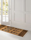 Zagros Oasis Collection Area Rug -  Malayer Runner Tan  lifestyle 17