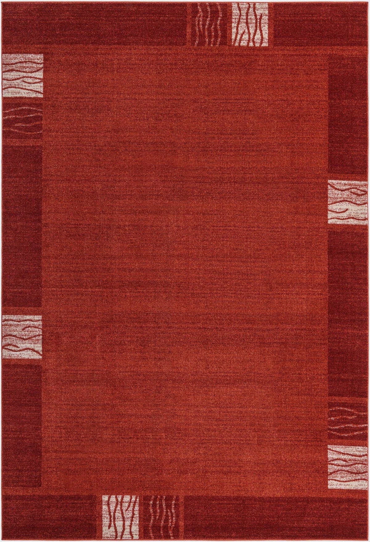 Studio Haven Collection Area Rug - Atelier Rectangle Terracotta  lifestyle 5