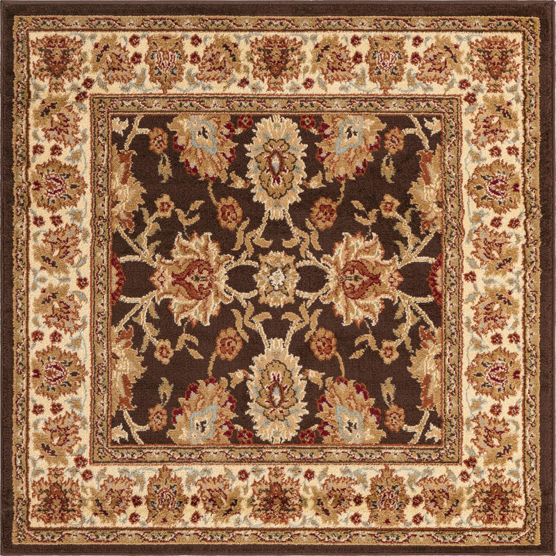 Jaipur Elegance Collection Area Rug -  Jal Square Brown  lifestyle 52