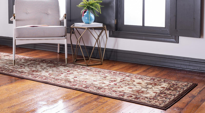 Jaipur Elegance Collection Area Rug -  Jal Runner Cream  lifestyle 44