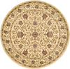 Jaipur Elegance Collection Area Rug -  Mani Round Cream  lifestyle 17