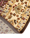 Jaipur Elegance Collection Area Rug -  Sawai Round Brown  lifestyle 99
