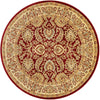 Jaipur Elegance Collection Area Rug -  Gaitore Round Red  lifestyle 44