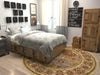 Jaipur Elegance Collection Area Rug -  Jaigarh Round Cream  lifestyle 14