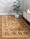 Jaipur Elegance Collection Area Rug -  Jaigarh Rectangle Cream  lifestyle 2