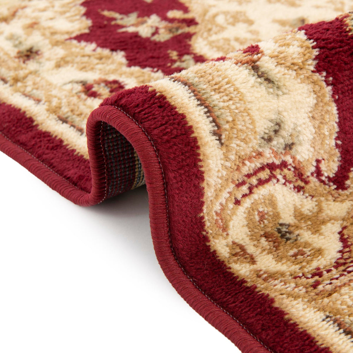 Versailles Elegance Collection Area Rug -  Vincennes Round Red  lifestyle 88