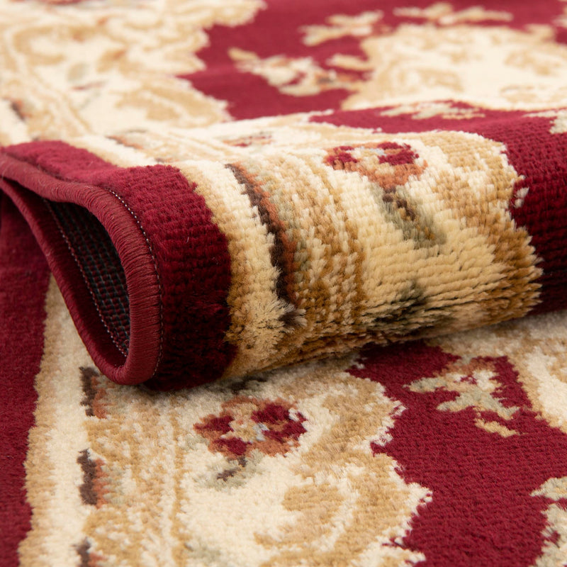 Versailles Elegance Collection Area Rug -  Vincennes Rectangle Red  lifestyle 14