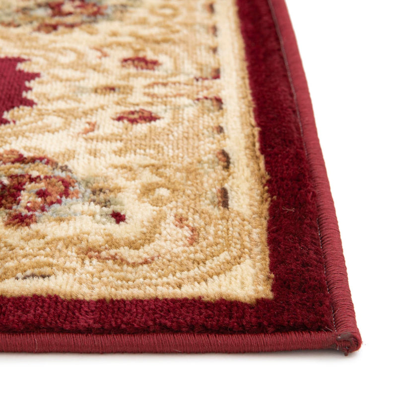 Versailles Elegance Collection Area Rug -  Vincennes Rectangle Red  lifestyle 16