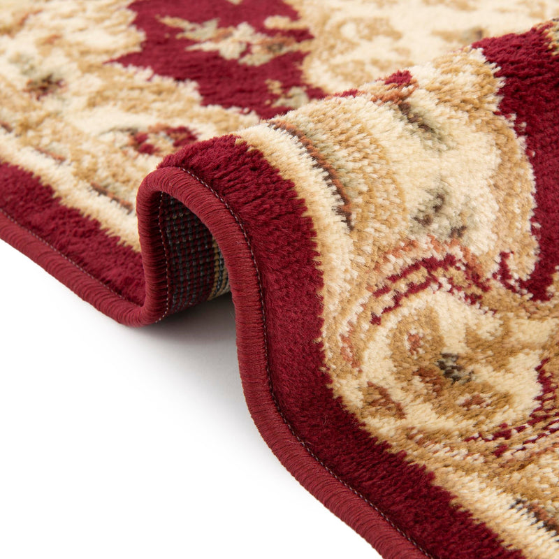 Versailles Elegance Collection Area Rug -  Vincennes Rectangle Red  lifestyle 22
