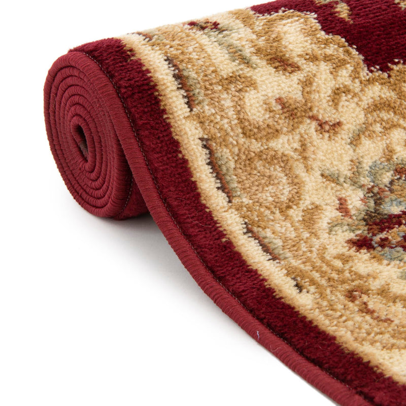 Versailles Elegance Collection Area Rug -  Vincennes Rectangle Red  lifestyle 26