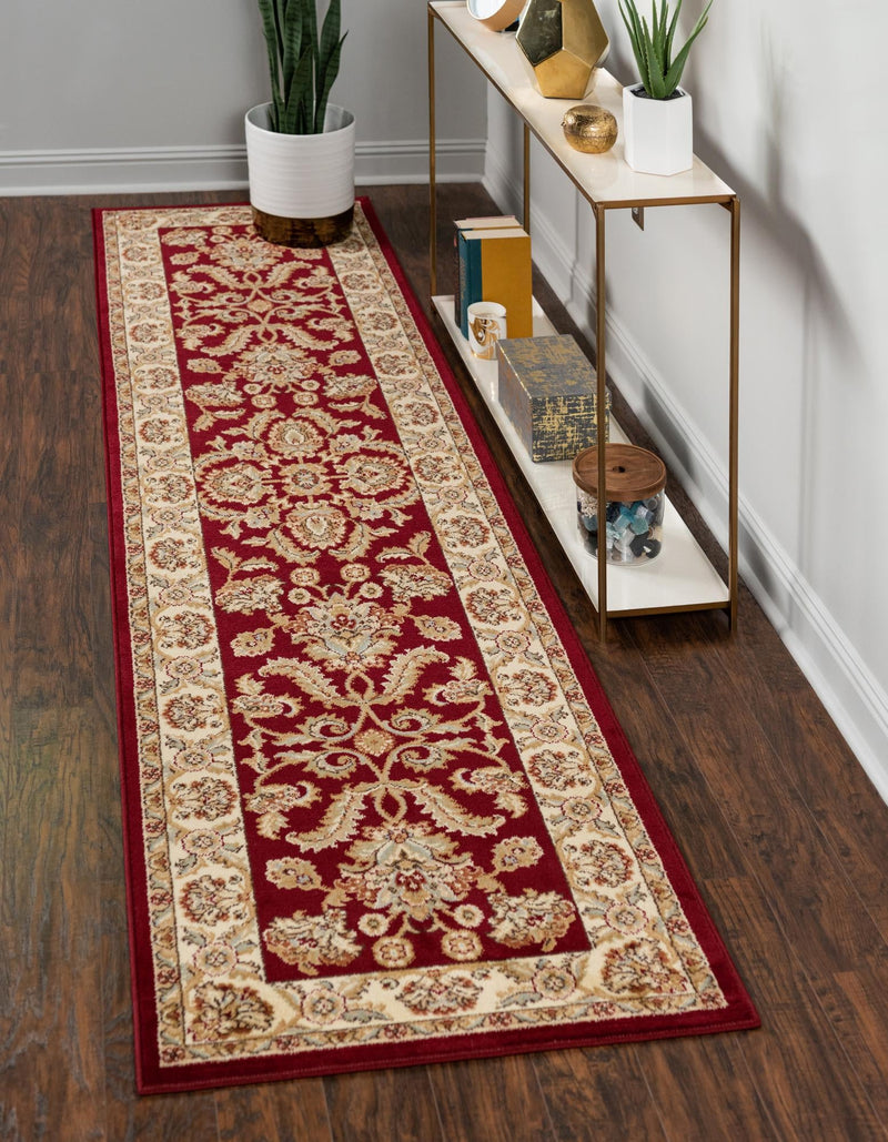 Jaipur Elegance Collection Area Rug -  Jantar Runner Red  lifestyle 22