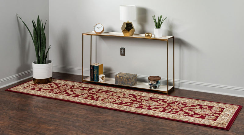 Jaipur Elegance Collection Area Rug -  Jantar Runner Red  lifestyle 27