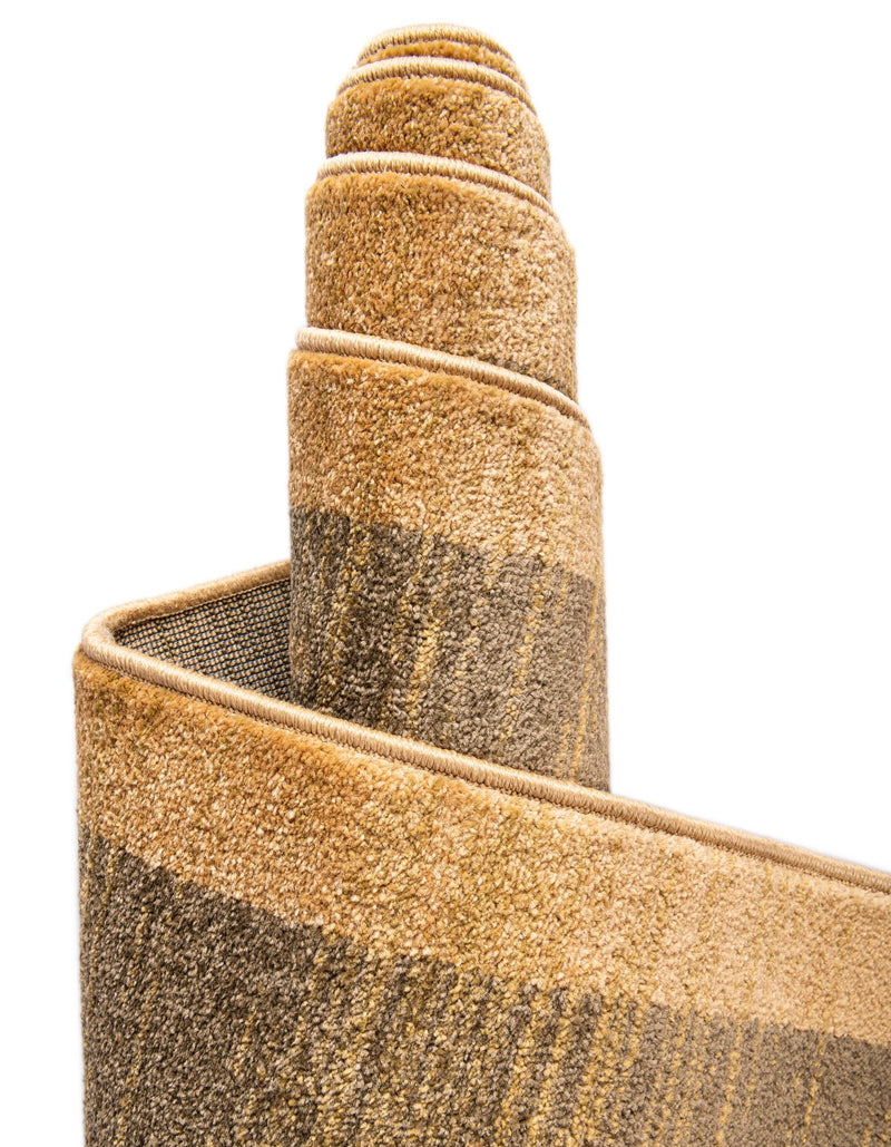 Zagros Oasis Collection Area Rug -  Tuyserkan Round Tan  lifestyle 39