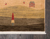Zagros Oasis Collection Area Rug -  Nahavand Rectangle Tan  lifestyle 8