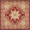 Versailles Elegance Collection Area Rug -  Marly Square Red  lifestyle 7