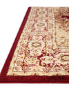 Versailles Elegance Collection Area Rug - Trianon Rectangle Red  lifestyle 16
