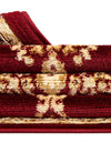 Versailles Elegance Collection Area Rug - Trianon Rectangle Red  lifestyle 27