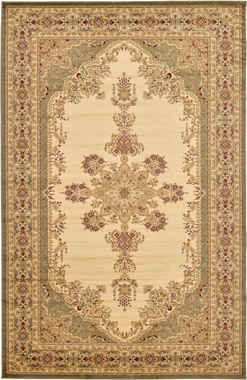 Versailles Elegance Collection Area Rug - Trianon Rectangle Cream  lifestyle 4