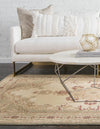 Versailles Elegance Collection Area Rug - Trianon Rectangle Cream  lifestyle 11
