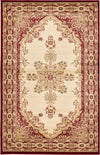 Versailles Elegance Collection Area Rug -  Marly Rectangle Cream  lifestyle 2