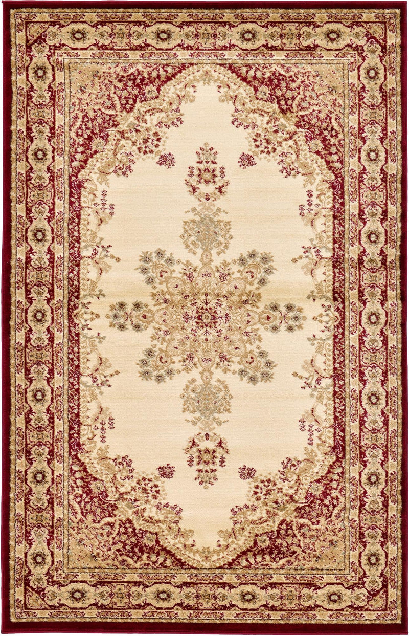Versailles Elegance Collection Area Rug -  Marly Rectangle Cream  lifestyle 2