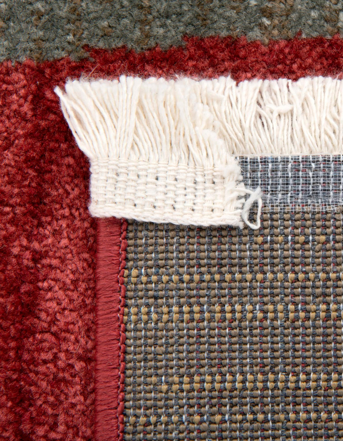 Zagros Oasis Collection Area Rug -  Ravansar Rectangle Red  lifestyle 8
