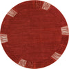 Studio Haven Collection Area Rug - Atelier Round Terracotta  lifestyle 99