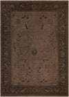Horizon Collection Area Rug -  Apex (Brown) Rectangle Brown  lifestyle 5