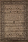 Horizon Collection Area Rug -  Apex (Brown) Rectangle Brown  lifestyle 2