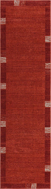 Studio Haven Collection Area Rug - Atelier Runner Terracotta  lifestyle 100