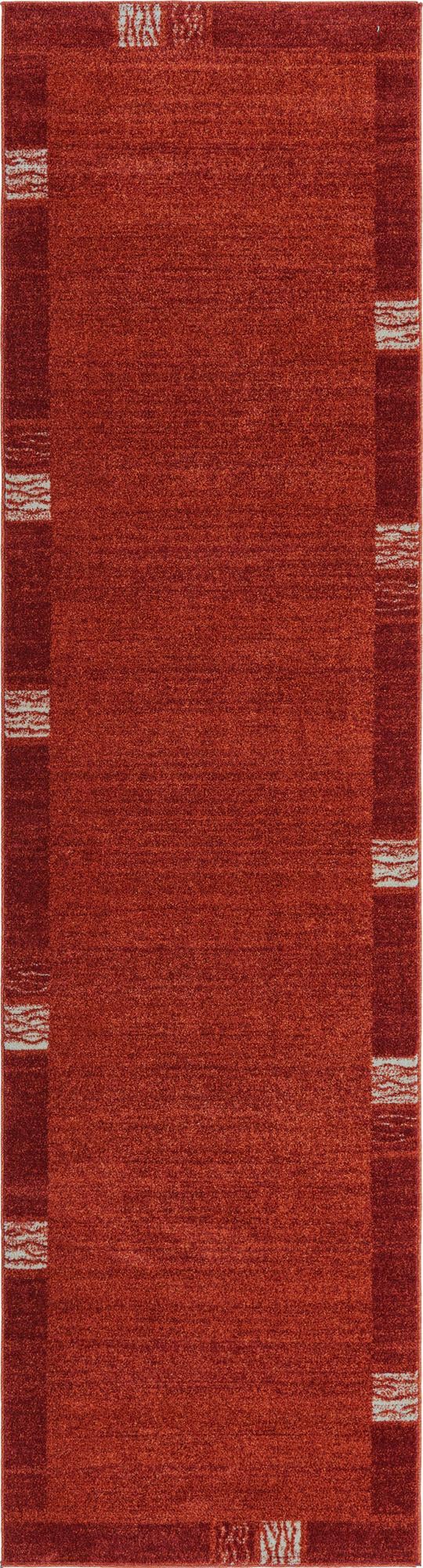 Studio Haven Collection Area Rug - Atelier Runner Terracotta  lifestyle 100