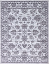Horizon Collection Area Rug -  Rainforest Rectangle Gray Main