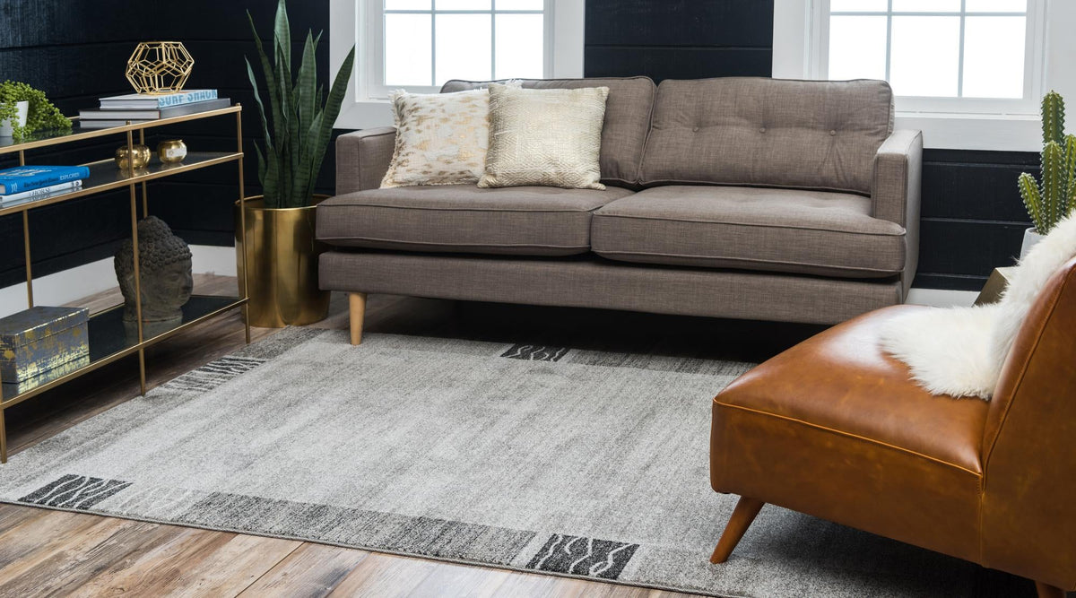 Studio Haven Collection Area Rug - Atelier Rectangle Light Gray  lifestyle 18