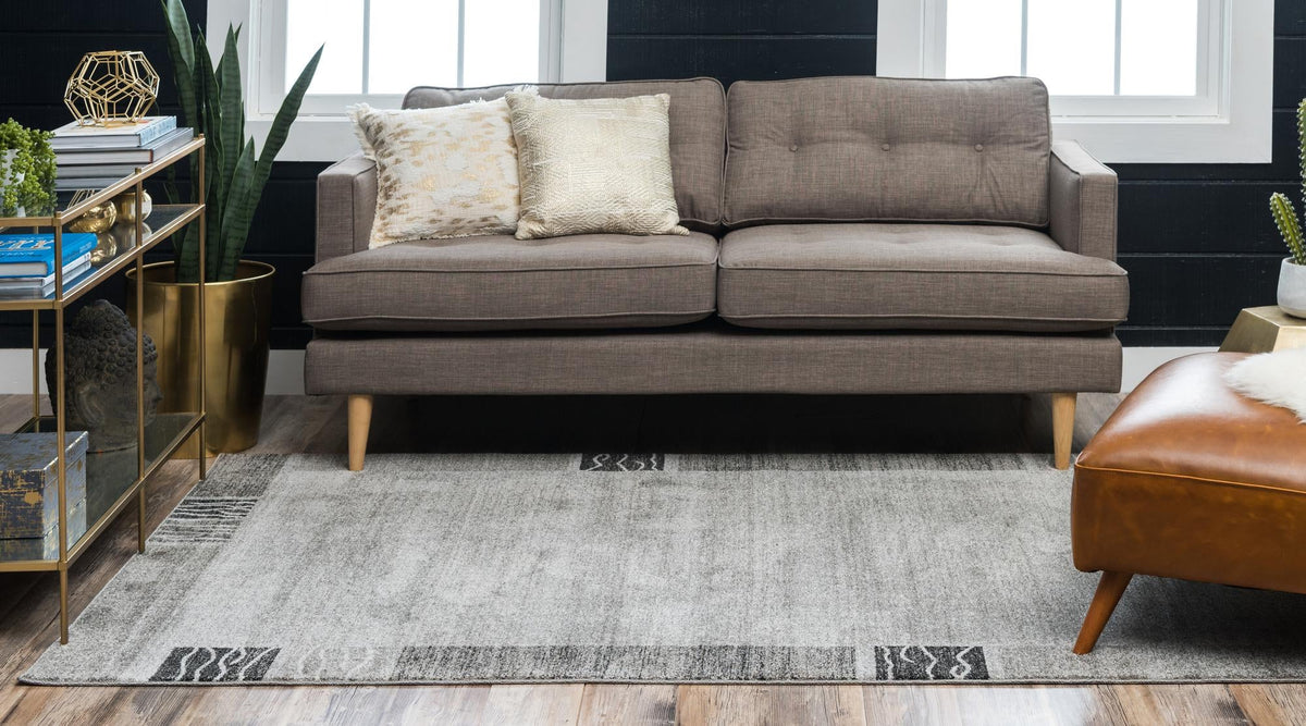 Studio Haven Collection Area Rug - Atelier Rectangle Light Gray  lifestyle 24