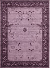 Horizon Collection Area Rug -  Apex (Purple) Rectangle Purple  lifestyle 2