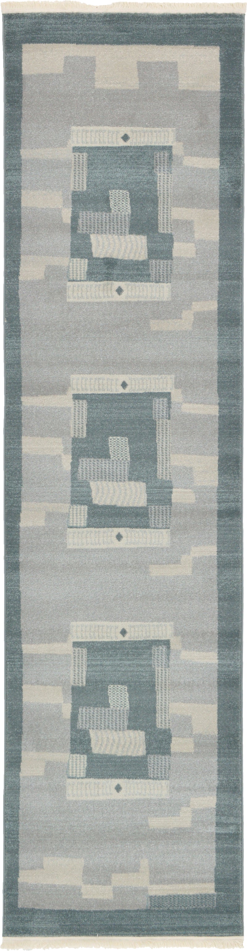 Zagros Oasis Collection Area Rug -  Izeh Runner Gray  lifestyle 25