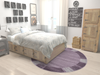 Studio Haven Collection Area Rug - Atelier Round Violet  lifestyle 102