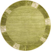 Studio Haven Collection Area Rug - Atelier Round Light Green  lifestyle 96