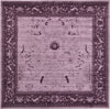 Horizon Collection Area Rug -  Apex (Purple) Square Purple  lifestyle 11