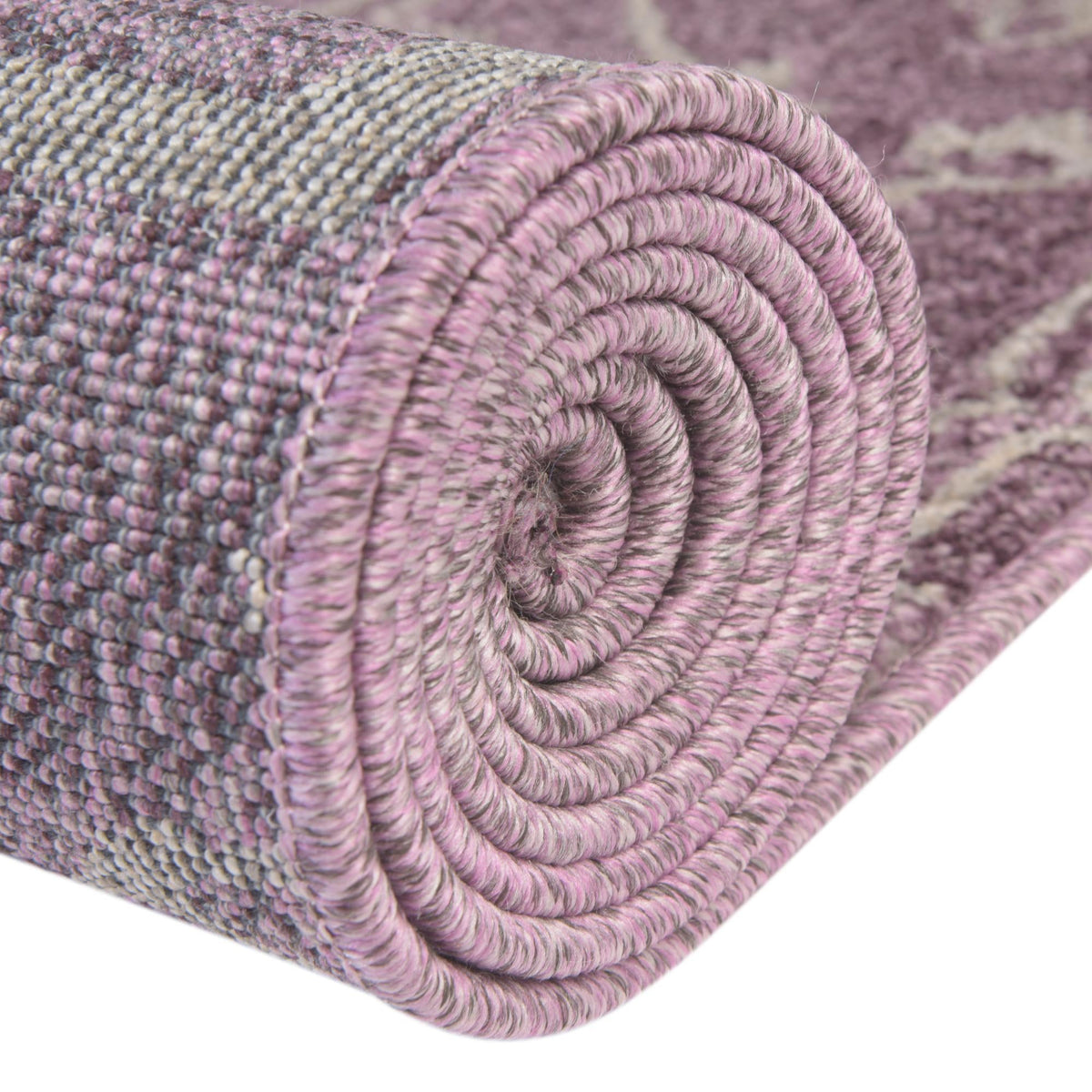 Venetian Tapestry Collection Area Rug -  Cannaregio Rectangle Purple  lifestyle 44