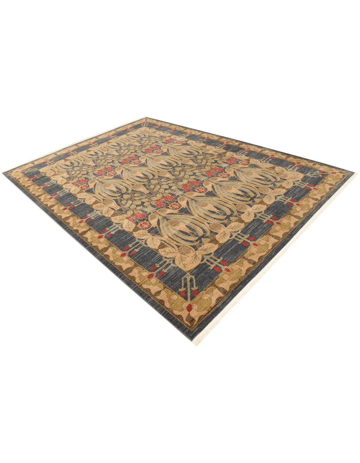 Chelsea Elegance Collection Area Rug -  Brompton (Navy Blue) Rectangle Navy Blue  lifestyle 18