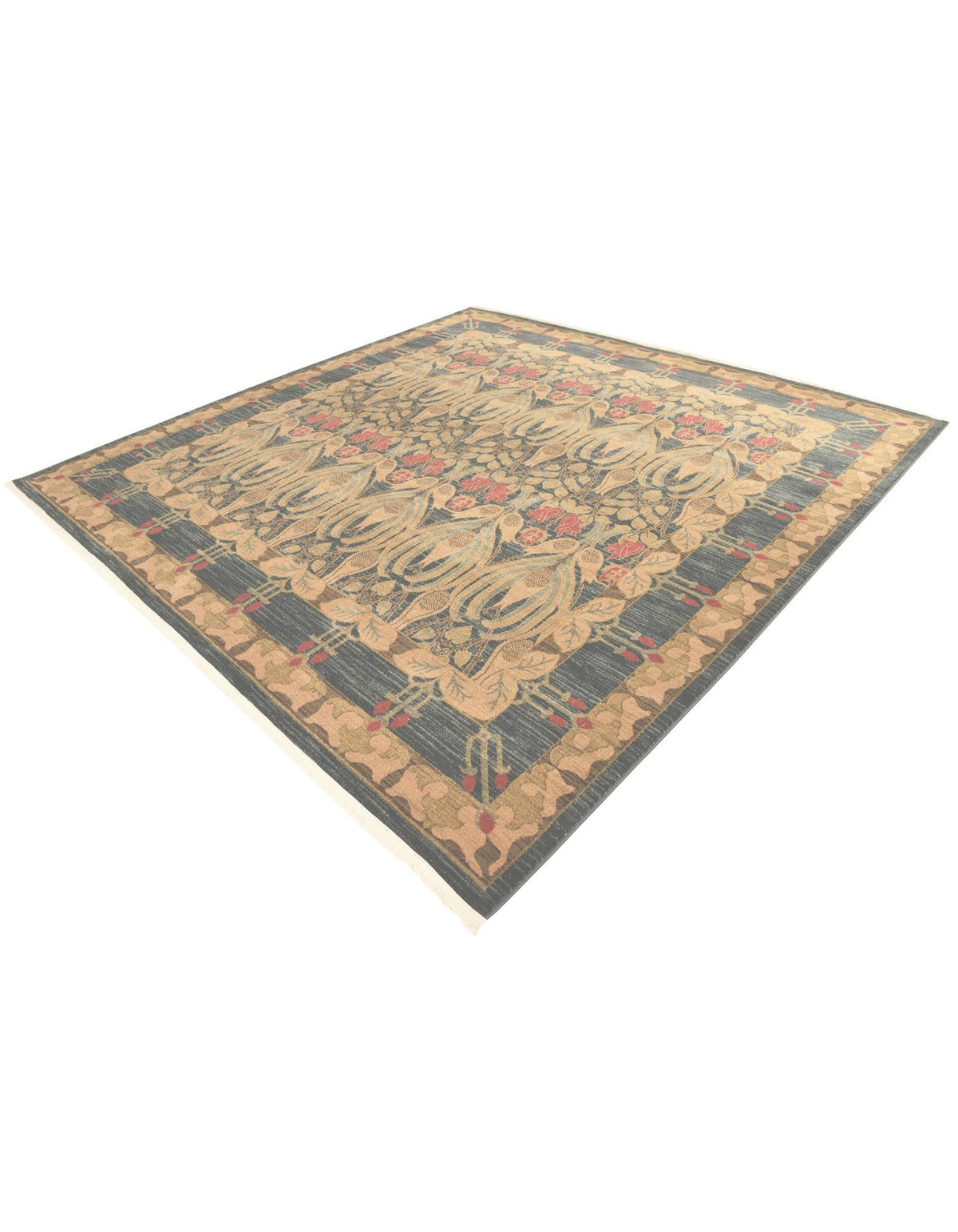 Chelsea Elegance Collection Area Rug -  Brompton (Navy Blue) Square Navy Blue  lifestyle 49