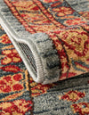 Persian Elegance Collection Area Rug -  Bushehr Rectangle Light Blue  lifestyle 10